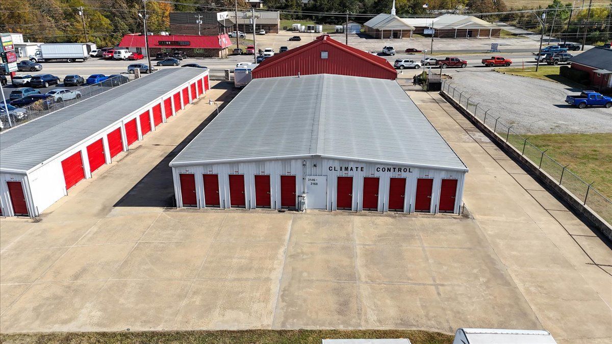 Climate controlled storage units
